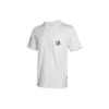 T-shirt de manga curta com bolso e padrão de sushi Tamanhos asiáticos “Branco”