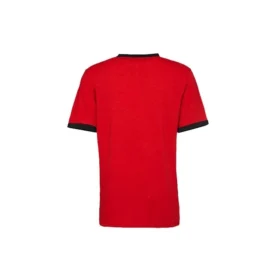 T-shirt de manga curta com gola em slub Tamanhos asiáticos “Vermelho” T-shirt de manga curta com gola em slub Tamanhos asiáticos “Vermelho”