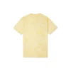 T-shirt de manga curta com gola redonda em mármore Tamanhos asiáticos “Gold Dart”