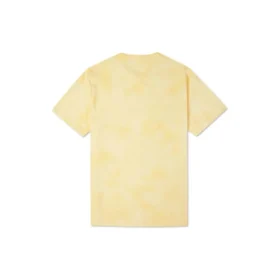 T-shirt de manga curta com gola redonda em mármore Tamanhos asiáticos “Gold Dart” T-shirt de manga curta com gola redonda em mármore Tamanhos asiáticos “Gold Dart”