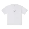 T-shirt de manga curta Smiley Tamanhos asiáticos “Branco”