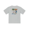 T-shirt de pesca de verão Tamanhos asiáticos “Cinza”