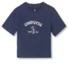 T-shirt de skate “Azul-marinho”
