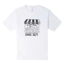 T-shirt Grow Together Plant Shop Tamanhos asiáticos “Branco”
