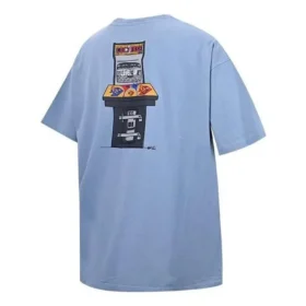 T-shirt Level Up Tamanhos asiáticos “Azul claro”