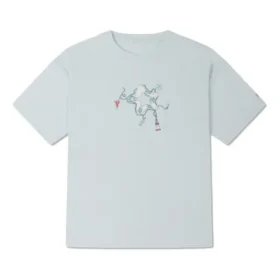 T-shirt Nautical Tamanhos asiáticos “Ocean Blue”