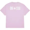 T-shirt One Star Tamanhos asiáticos “Roxo Branco”