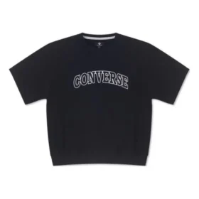 T-shirt Retro Chuck Crew Tamanhos asiáticos “Preto”