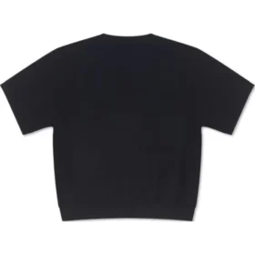 T-shirt Retro Chuck Crew Tamanhos asiáticos “Preto”