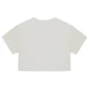 T-shirt Retro Chuck Cropped Tamanhos asiáticos “Egret”