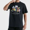 T-shirt retro Tamanhos asiáticos “Preto”