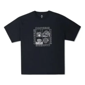 T-shirt Sensory Graphic Tamanhos asiáticos “Preto”