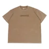 T-shirt Skateboard Wash Tamanhos asiáticos “Castanho claro”
