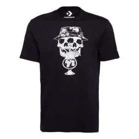 T-shirt Skull & Cocktail Tamanhos asiáticos “Preto”