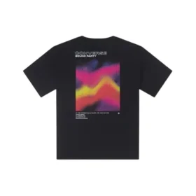 T-shirt Soundwaves Tamanhos asiáticos “Preto”