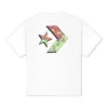 T-shirt Star Chevron Tamanhos asiáticos “Branco”