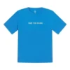 T-shirt Summer Verbiage Tamanhos asiáticos “Azul”