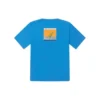 T-shirt Summer Verbiage Tamanhos asiáticos “Azul”
