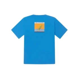 T-shirt Summer Verbiage Tamanhos asiáticos “Azul”