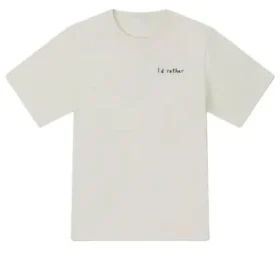 T-shirt Summer Verbiage Tamanhos asiáticos “Branco”
