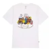 T-shirt Throwback Tamanhos asiáticos “Branco”