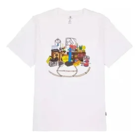 T-shirt Throwback Tamanhos asiáticos “Branco”