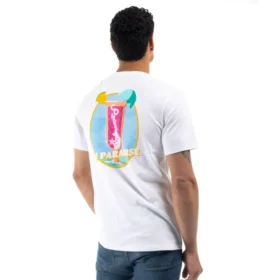 T-shirt Tropical Drink Tamanhos asiáticos “Branco”