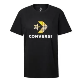 T-shirts Clash Applique Tamanhos asiáticos “Preto”