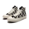Ténis Chuck 70 Vintage Canvas de cano alto “Black Beige”