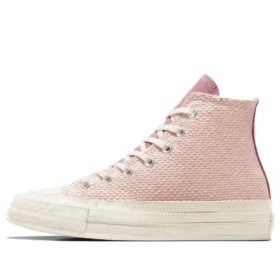 Ténis Chuck Taylor 70s Hi com emblema “Rosa”