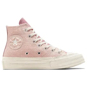 Ténis Chuck Taylor 70s Hi com emblema “Rosa”