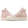Ténis Chuck Taylor 70s Hi com emblema “Rosa”
