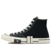 Ténis Chuck Taylor All Star 1970s de cano alto em lona “Preto Branco”