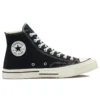Ténis Chuck Taylor All Star 1970s de cano alto em lona “Preto Branco”
