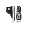 Ténis Chuck Taylor All Star 1970s de cano alto em lona “Preto Branco”
