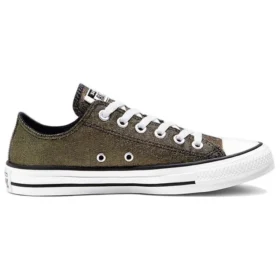 Tênis Chuck Taylor All Star 1970s de lona dourado