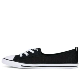 Ténis Chuck Taylor All Star Ballet Lace Slip On “Black”
