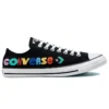 Tênis Chuck Taylor All Star de lona “Preto Azul Amarelo”