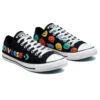 Tênis Chuck Taylor All Star de lona “Preto Azul Amarelo”