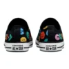 Tênis Chuck Taylor All Star de lona “Preto Azul Amarelo”