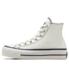 Ténis Chuck Taylor All Star Lift Platform Hi “Branco Preto”