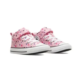 Ténis Chuck Taylor All Star Malden Street Stars Mid-Top “Rosa Bebé”
