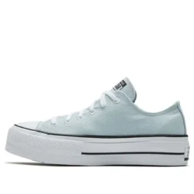 Ténis Chuck Taylor All Star Renew em lona com sola grossa azul claro “Azul Branco”