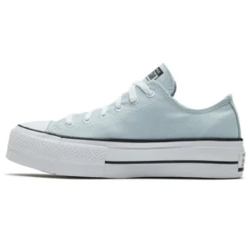 Ténis Chuck Taylor All Star Renew em lona com sola grossa azul claro “Azul Branco”