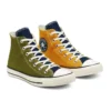 Ténis Chuck Taylor All Star Runway Cable Yellow Green Hi “Verde Amarelo”