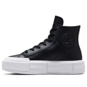 Ténis de plataforma Chuck Taylor All Star Cruise Hi “Couro Preto”