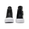 Ténis de plataforma Chuck Taylor All Star Cruise Hi “Couro Preto”