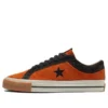 Ténis de skate casuais retro One Star Série Ano Novo Laranja Unissexo