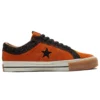 Ténis de skate casuais retro One Star Série Ano Novo Laranja Unissexo