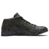 Ténis de skate One Star Retro Mid Tops unissexo verde camuflado